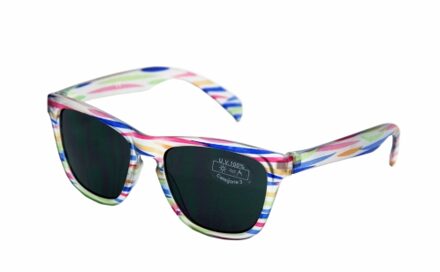 HIP Zonnebril kids blauw/streep