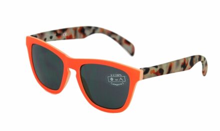 HIP Zonnebril kids oranje/panter