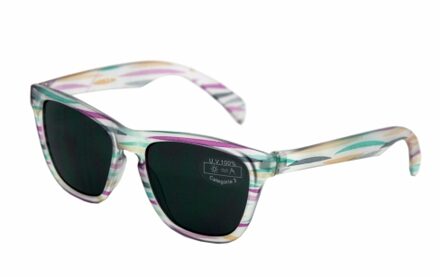 HIP Zonnebril kids paars/streep