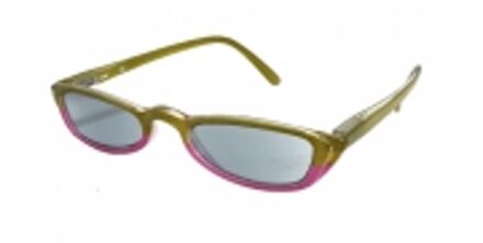 Hip Zonneleesbril groen/roze +1.0