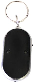 Hiperdeal Anti-Verloren Alarm Led Light Zaklamp Remote Sound Control Lost Key Finder Locator Sleutelhanger Anti-Verloren Alarm voor De Ederly zwart