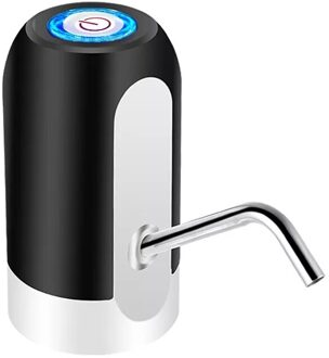 Hipicok Water Fles Pomp Usb Opladen Automatische Elektrische Water Dispenser Pomp Fles Waterpomp Auto Switch Drinken Dispenser zwart