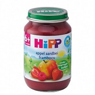 HiPP Appel Aardb Framb 6mnd 190 Gram