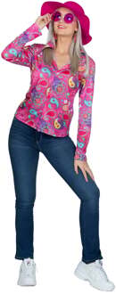 Hippie Blouse Daisy Roze Dames