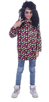 Hippie Blouse Flower Kind Multikleur - Print