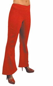 Hippie broek dames rood Rood - Zalm