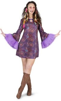 Hippie Jurk Haven Paars Paars - Lila