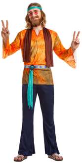 Hippie Kostuum Buzz Man Multikleur - Print