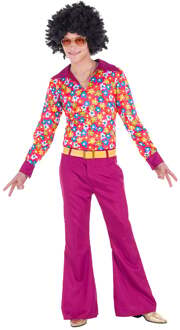 Hippie Kostuum Groovie Flower Multikleur - Print
