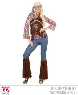 Hippie kostuum vrouw psychedelisch