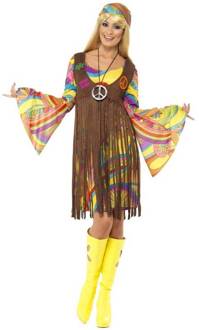 "Hippie outfit voor dames - Verkleedkleding - Large"