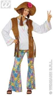 Hippie Woodstock kostuum vrouw