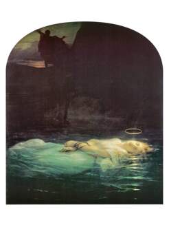 Hippolyte Paul Delaroche - The Young Martyr 1855 Kunstdruk 60x80cm