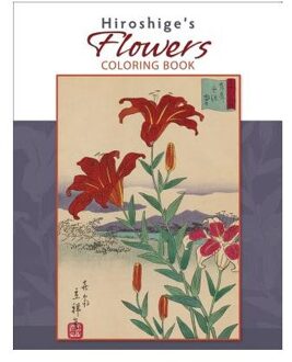 Hiroshige'S Flowers Colouring Book