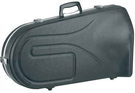 Hiscox BBH koffer voor baritonhoorn koffer voor baritonhoorn, ABS en aluminium, semi-gevormd, met draagriem
