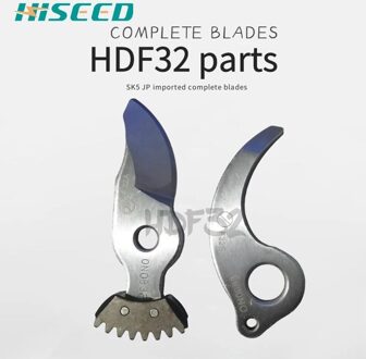 Hiseed 22V Elektrische Tuin Snoeischaar Schaar Snoerloze Elektrische Snoeischaar Tak Cutter Elektrische Fruit Snoeien Tool complete blade X1