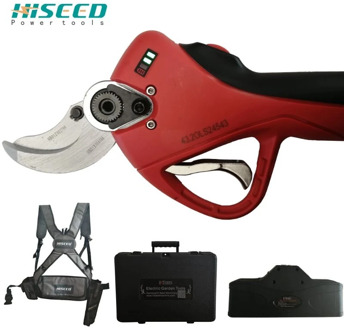 HISEED 40mm 43.2V Li-ion Battery Electric Garden Pruning Shear garden cutting tool