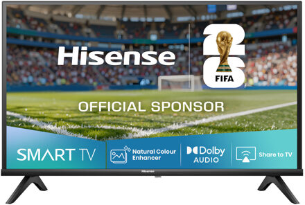 Hisense 40A4Q - 40 inch - LED TV Zwart