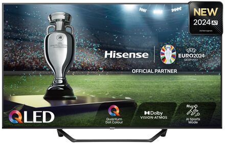 Hisense 43A79NQ (2024) - 43 inch - QLED TV Zwart