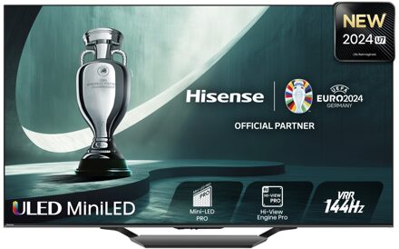 Hisense 55U79NQ (2024) - 55 inch - LED TV Zwart