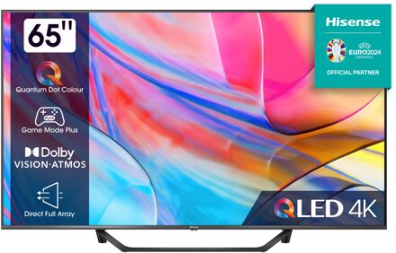 Hisense 65A79KQ - 65 inch - QLED TV Grijs