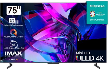 Hisense 75U79KQ - 75 inch - LED TV Grijs