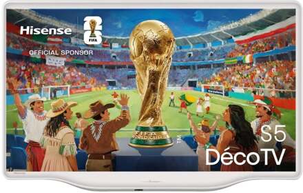 Hisense Deco TV 43S5Q (2026) - 43 inch - QLED TV Grijs