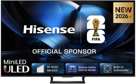 Hisense MINI LED 55U79SE (2026) - 55 inch - MiniLED TV Zwart