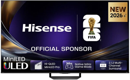 Hisense MINI LED 65U79S PRO (2026) - 65 inch - MiniLED TV Zwart