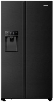 Hisense RS694N4TFE Amerikaanse koelkast Zwart