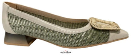 Hispanitas Damesschoenen instappers Groen - 39
