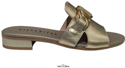 Hispanitas Damesschoenen slippers Brons - 40