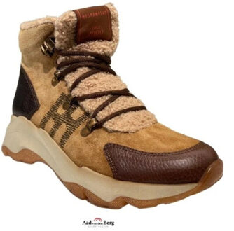 Hispanitas Damesschoenen veterboots Bruin - 39