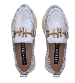 Hispanitas Kansas dames instapper | dames | maat: | combinatie Zilver - 40