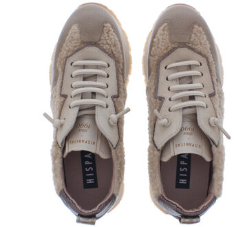 Hispanitas Kansas dames sneaker | dames | maat: | combinatie Beige - 40