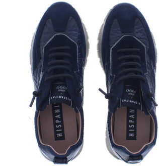 Hispanitas Kansas dames sneaker | dames | maat: | combinatie Blauw - 40