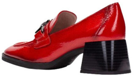 Hispanitas lakleren loafers op hak Rood - 39