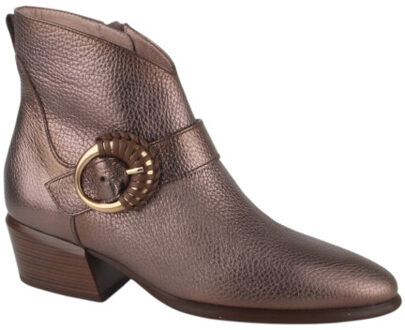 Hispanitas Phi254256 topo dames enkellaarzen gekleed Zilver - 40