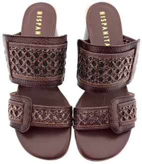 Hispanitas Rhv264747 slippers - maat 40 Bruin