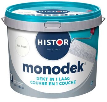 Histor Monodek - 10 liter - Muurverf - Gebroken Wit