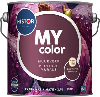 Histor My Color Muurverf Extra Mat Amethyst Shadow 2,5l