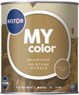 Histor My Color Muurverf - Extra Mat - Tan Your Hide - 1l