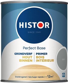 Histor Perfect Base Grondverf Hout Binnen Grijs 750ml
