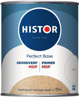 Histor Perfect Base Grondverf Mdf Wit 750ml