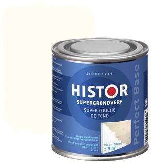 Histor Perfect Base Supergrondverf 0,25 liter - Wit