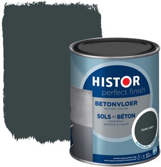 Histor Perfect Finish Betonvloer Zijdeglans Donkergrijs 0,75l