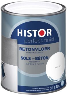 Histor Perfect Finish Betonvloer Zijdeglans Wit 0,75l