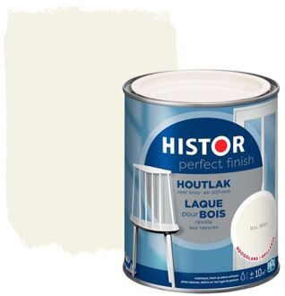 Histor Perfect Finish Houtlak Hoogglans Ral9001 0,75l