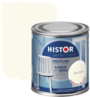 Histor Perfect Finish Houtlak Ral 9010 Hoogglans 0,25l