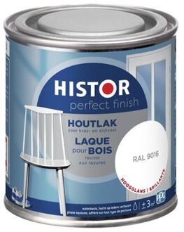 Histor Perfect finish Houtlak - RAL 9016 Hoogglans 250ml